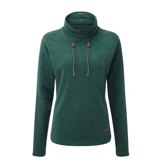 NWOT Sherpa Adventure Gear Sonam Pullover Cowl Neck Sweatshirt Women's Medium - Picture 1 of 12